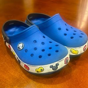 Mickey Mouse Kids CROCS in Size 11T